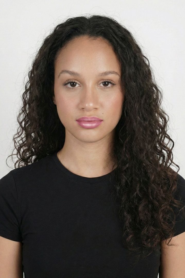 Foto de demonstração com Batom Rose Gloss aplicado pelo MaIA Try-On